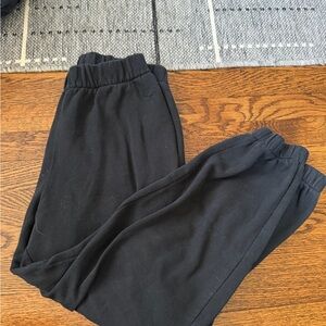 Hollister Black Elastic Waist sweatpants